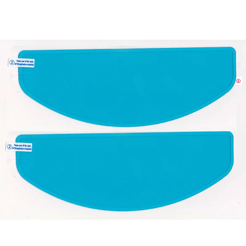 Motorcycle Helmet Transparent Anti-Fog Rainproof Film Helmet Glass Durable Nano Coating Sticker
