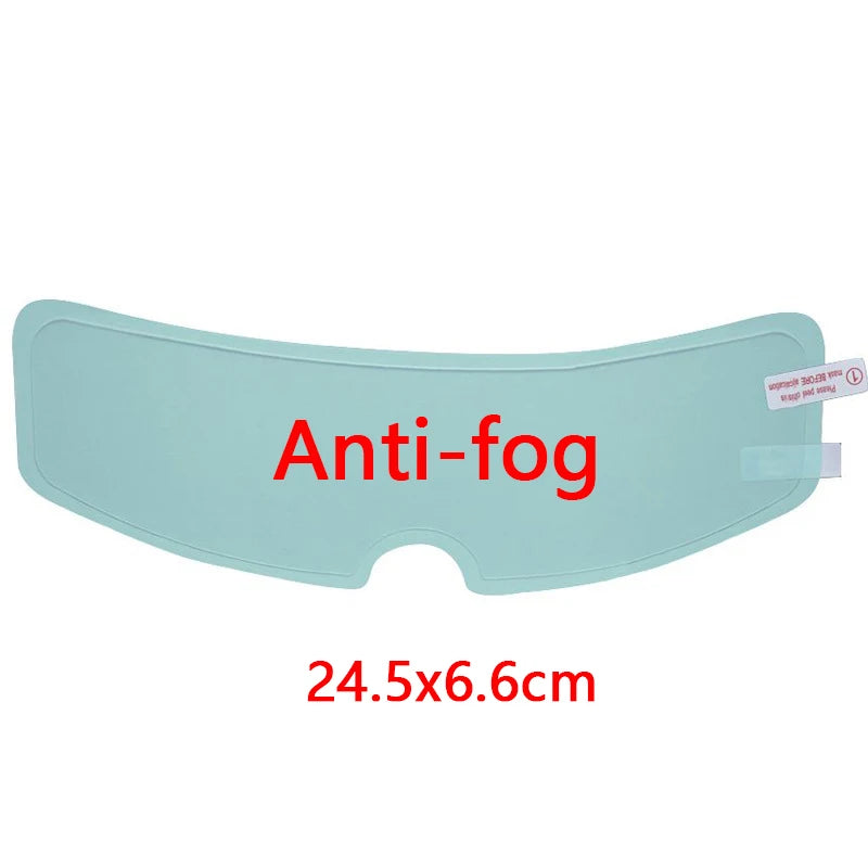 Motorcycle Helmet Transparent Anti-Fog Rainproof Film Helmet Glass Durable Nano Coating Sticker