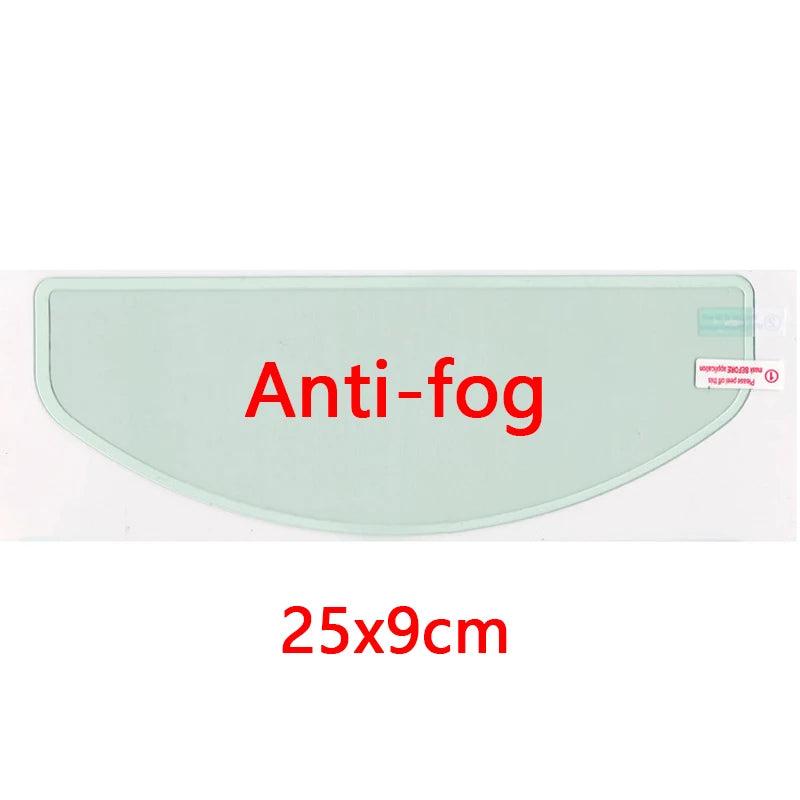 Motorcycle Helmet Transparent Anti-Fog Rainproof Film Helmet Glass Durable Nano Coating Sticker